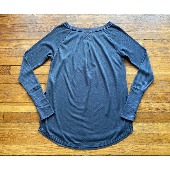 FREE PEOPLE Oversized Waffle Knit Sweater Womens sz S - Picture 6 of 10